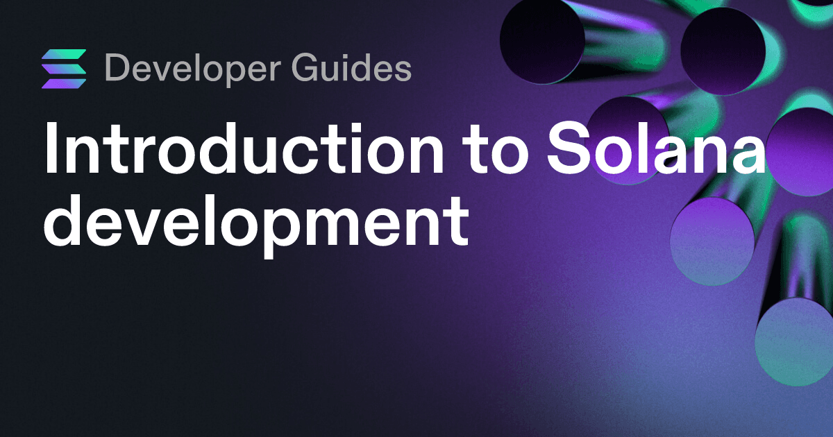 Intro to Solana development (using only your browser)